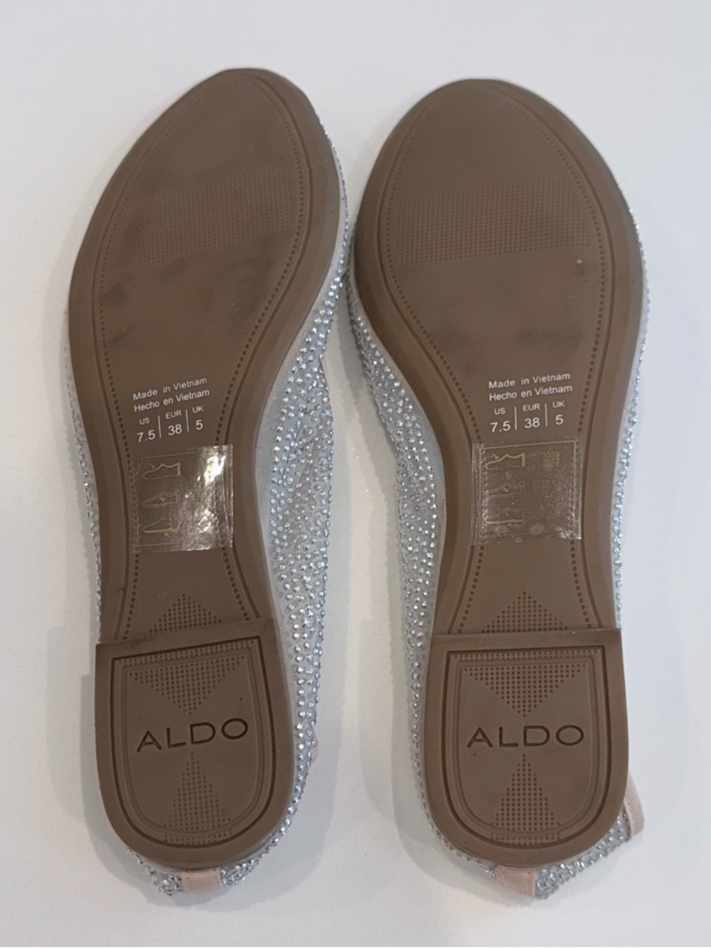 Aldo Crystal Embellished Ballet Flats - Picture 2 of 2